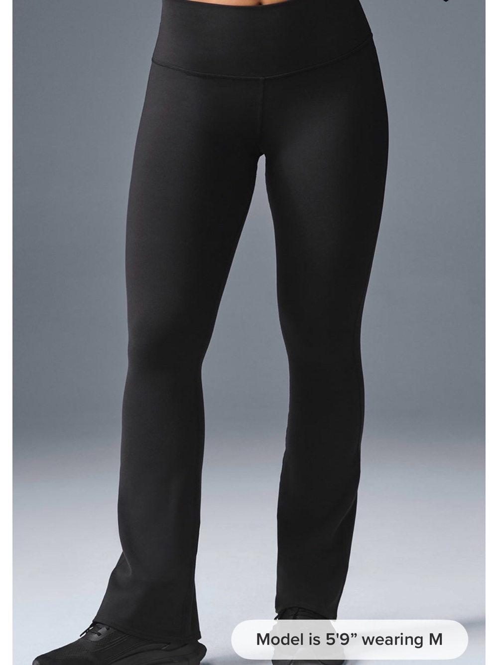 Everyday High-Waist Black bootcut Yoga Pants